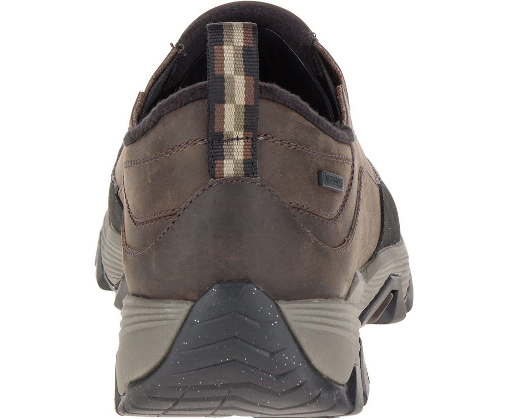 Merrell Slip Ons Brown - ColdPack Ice+ Moc Waterproof - Mens 95TCIYURS